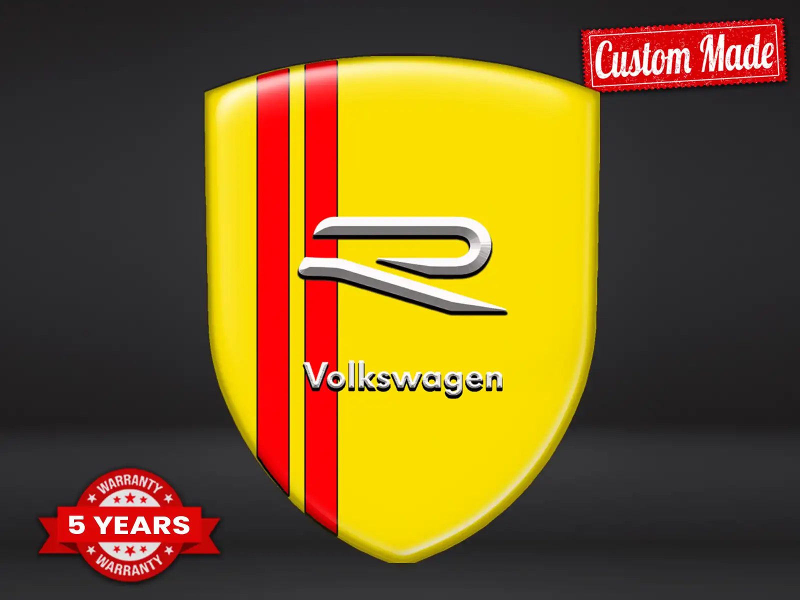 VW Bumper Sticker Printing High End Professional Minimal
